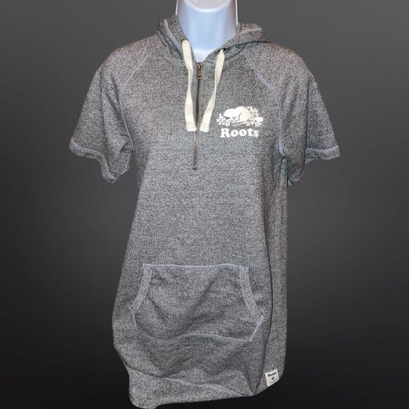 Roots Canada Hoodie Sweatshirt Dress Size XS - Picture 5 of 7